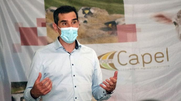 Pierre-Olivier Prévot, DG de la Capel (photo), et son président Gérard Lavinal, poursuivent la cession de certaines activités du groupe Capel et les partenariats avec d’autres coopératives. © CAPEL