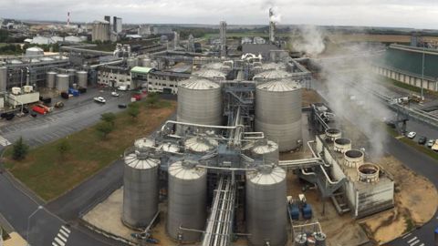 Sur le site de déshydratation de Bazancourt, 4 M€ sont investis pour alimenter les fours à partir de biomasse.