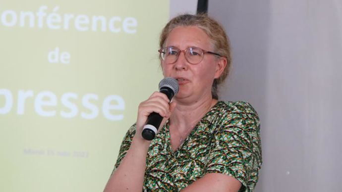 Céline Barthet, présidente d’IBMA France : « Surtout développé jusqu’à présent en arboriculture, viticulture et cultures légumières, le biocontrôle progresse désormais aussi en grandes cultures. » © B. CAILLIEZ