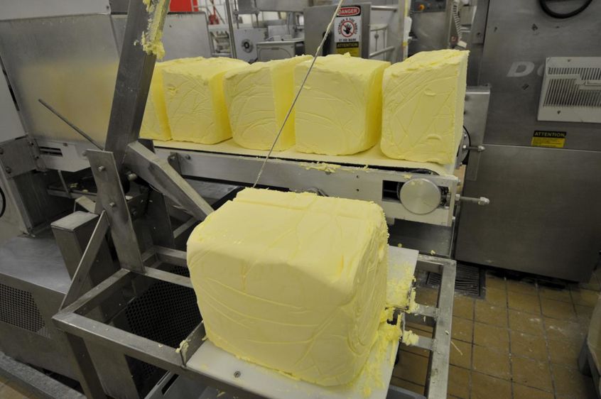 Le beurre fait partie des produits qui ont été les plus impactés par la baisse sur avril. Ses exportations reculent de -18,4 % (-9,8 % de janvier à avril). Jean-Claude GRELIER/GFA