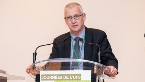 Claude Tabel, président de l’UFS, lors de l’AG du 4 novembre : « La stratégie Farm to Fork va conduire à une baisse des rendements agricoles en moyenne de 20,6 % d’ici à 2030. L’amélioration génétique est en mesure de la compenser, à condition de permettre aux semenciers de continuer à investir massivement dans l’innovation et de disposer d’un cadre réglementaire adapté. »