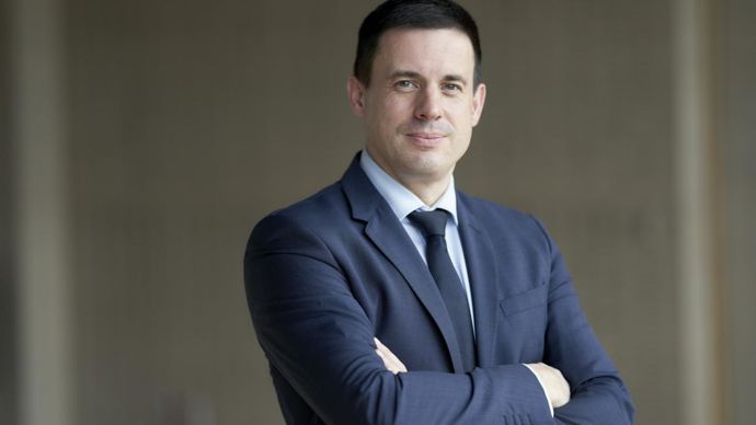 Nouveau DG de la coopérative et du groupe Limagrain, Sébastien Chauffaut était depuis janvier 2018 président du directoire du groupe Roullier. © EMMANUEL PAIN/CFPR