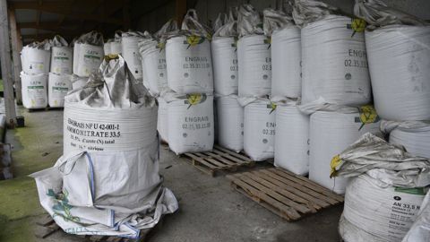 Selon notre enquête Agrodistribution-ADquation, l’ammonitrate 33,5 va rester la forme la plus utilisée cette campagne, mais essuie une baisse de 7 points en un an. © C. FAIMALI