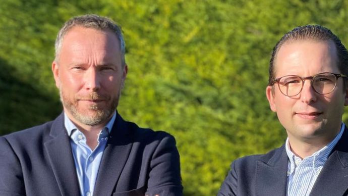 Ulrich Housseau (à g.) et Pierre-Adrien Flages sont les nouveaux hommes forts de la direction de Centre ouest céréales.