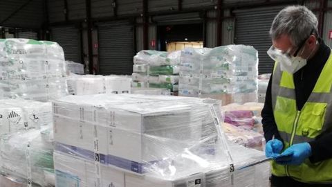 Sur ses plateformes logistiques (ici, celle de Châteaubourg en Ille-et-Vilaine), Impaact veille à l’échelonnement des arrivées du personnel afin de respecter les jauges en tout lieu.