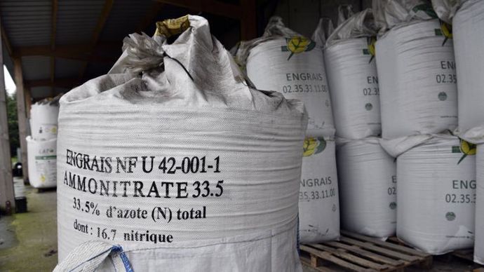 Avec ces projets de textes émanant du ministère de la Transition écologique, un stockage de big bags de plus de 150 t sera soumis à déclaration avec contrôles, contre 500 t actuellement. © C. FAIMALI