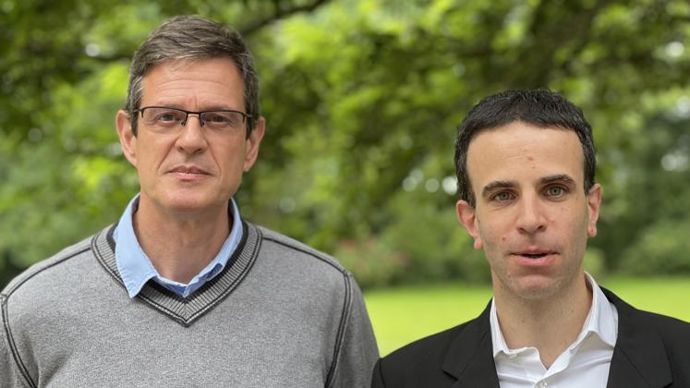 Pour Hervé Vasseur (à g.), président de Nutrinoë, et Sébastien Tauty, directeur de l’association, l’année 2022 sera clairement encore plus mauvaise que 2021 en volumes. © Y. BOLOH