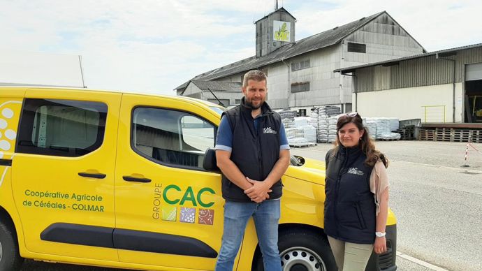 Nicolas Kress et Élodie Richard le confirment : « Le bassin de moisson facilite la vie de ceux qui y participent. »