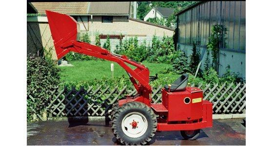Le Perfekt 130, premier Hoftrac Weidemann en 1974