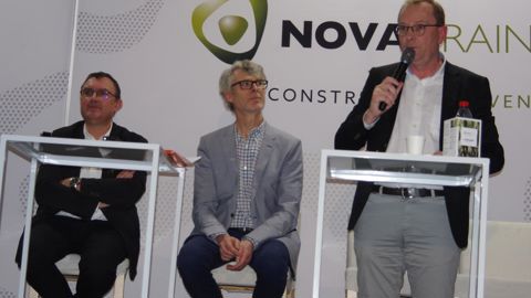 Les dirigeants de l’union de coopératives Novagrain, Benoît Piétrement, président (à g.), Jean-Paul Vinot, vice-président, et David Totel, DG, entament une réflexion pour faire évoluer la structure sur le plan juridique afin de gagner en efficacité.