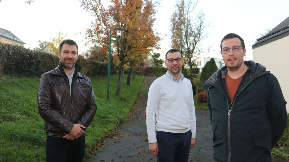 Les responsables des Cuma de Chavagne, Plurien et Pacé (de g. à droite) ont témoigné lors de l’assemblée générale de la fédération Ille Armor.