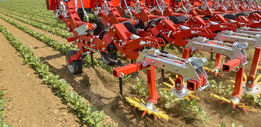 L'élement de binage ChopStar-Prime de chez Einböck, se démarque avec des réglages simplifiés.