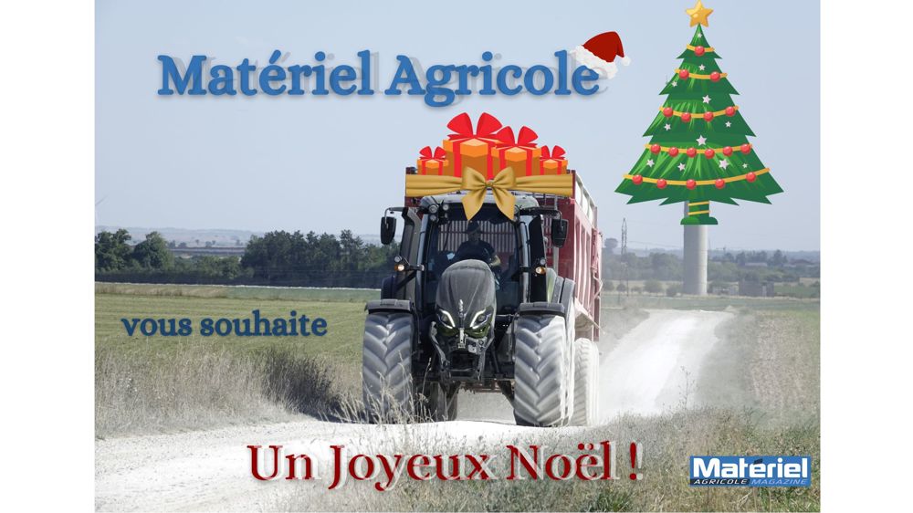 La rédaction de Matériel Agricole vous souhaite un Joyeux Noël ! La rédaction de Matériel Agricole vous souhaite un Joyeux Noël !