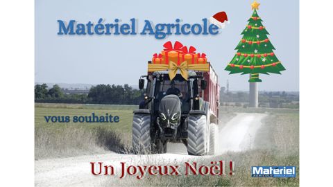 La rédaction de Matériel Agricole vous souhaite un Joyeux Noël ! La rédaction de Matériel Agricole vous souhaite un Joyeux Noël !