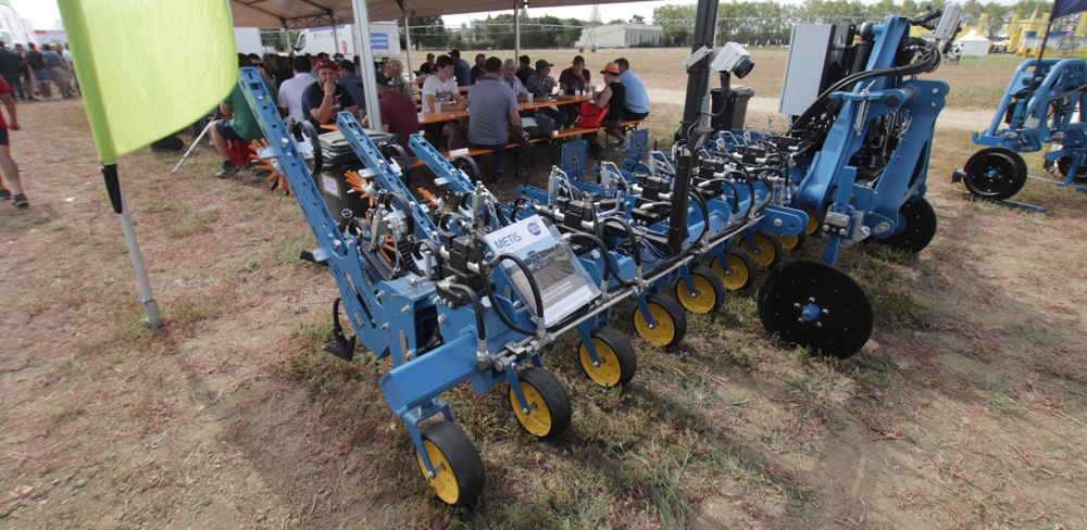 Agrivaux a présenté pour la première fois ses bineuses Metis lors du dernier Innov-Agri.