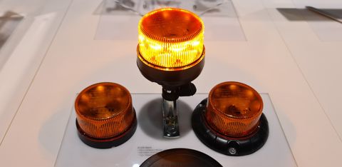Ce gyrophare conçu par Hella est le plus petit proposé par le fabricant.