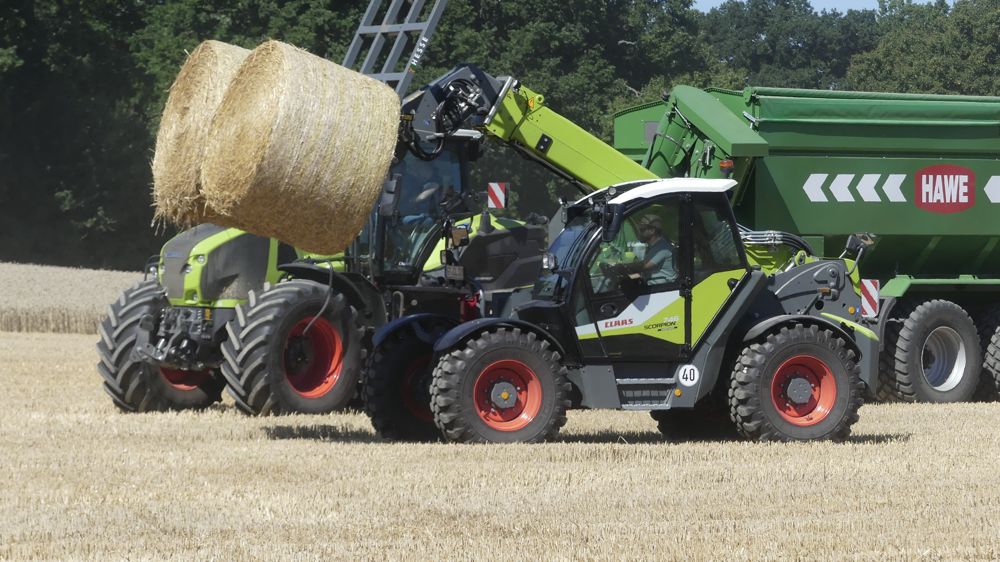 Claas : les chariots télescopiques Scorpion gagnent en puissance