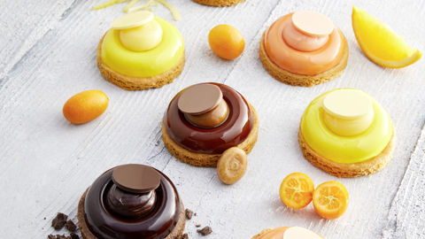 fourrage crémeux Delicream Xtra avec 4 saveurs en format seau de 3 kg