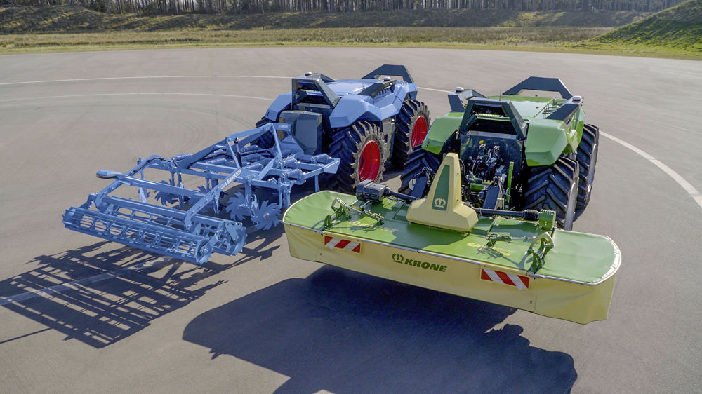 Pour le moment, les robots VTE de Lemken et Krone ne sont pas compatibles Isobus.