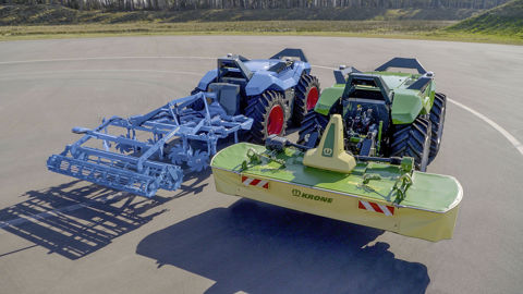Pour le moment, les robots VTE de Lemken et Krone ne sont pas compatibles Isobus.