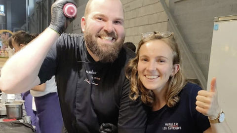 Clément et Pauline Mariller, frère et sœur associés et cogérants de Mariller les Saveurs