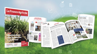 La France Agricole propose à ses lecteurs une formule renouvelée de son hebdomadaire, à la fois sur la forme et sur le fond. La France Agricole propose à ses lecteurs une formule renouvelée de son hebdomadaire, à la fois sur la forme et sur le fond.