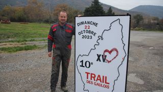 Maraîcher en Ardèche, Alain Mounier s'investit depuis 10 ans dans l'organisation du trail des Gaulois. Maraîcher en Ardèche, Alain Mounier s'investit depuis 10 ans dans l'organisation du trail des Gaulois.