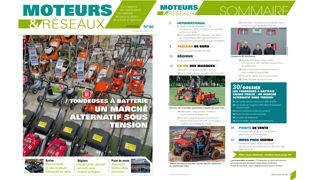 A lire dans Moteurs & Réseaux : le marché des tondeuses à batterie