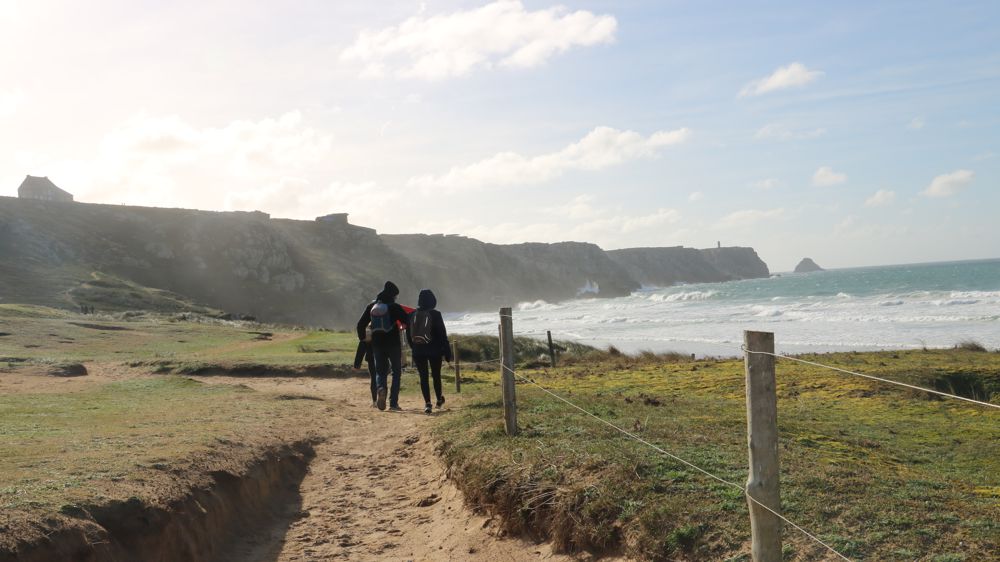 Le GR 34 permet de découvrir toute la presqu’île de Crozon dans le Finistère (ici près de Camaret-sur-Mer).