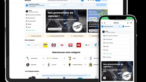Kramp vend désormais ses pièces détachées en ligne Kramp vend désormais ses pièces détachées en ligne