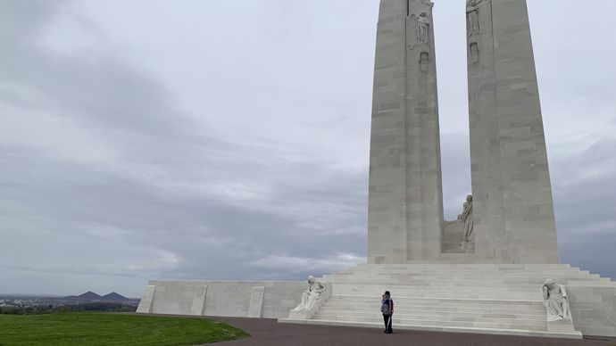 Le semi-marathon des coops passera par le Mémorial de Vimy, qui honore la mémoire des 65 000 soldats canadiens morts en France pendant la Grande Guerre, et qui domine le bassin minier.