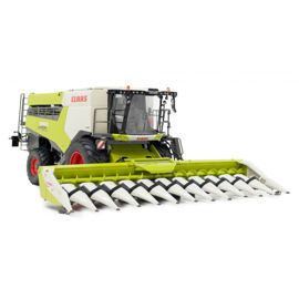 Moissonneuse Batteuse CLAAS Lexion 480 avec chariot de transport de coupe 