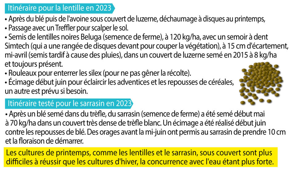 Pratiquer l’agriculture de conservation des sols en bio