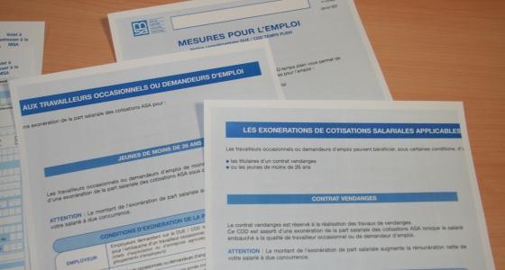 Déclarations Msa