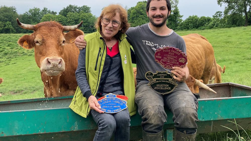La complicité entre Alexandre Bouysse et sa grand-mère Danièle remonte à la petite enfance.
