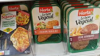 Les appellations animales du type « steak » et « escalope » demeurent autorisées pour les simili-carnés à base de protéines végétales. Les appellations animales du type « steak » et « escalope » demeurent autorisées pour les simili-carnés à base de protéines végétales.