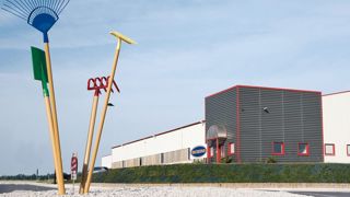 Le site de Tinchebray-Bocage de l'entreprise Devaux en Normandie.