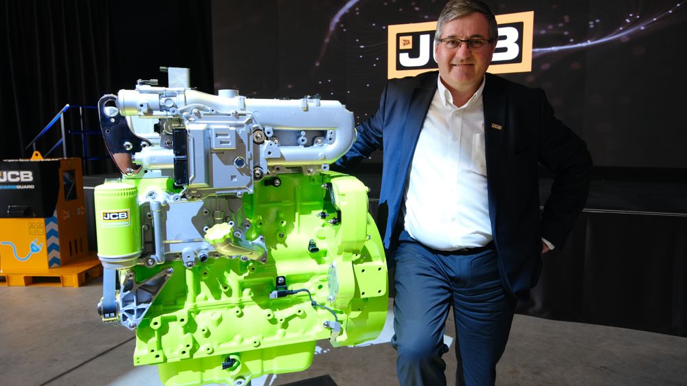 Philippe Girard, directeur général de JCB France, chargé du développement des énergies pour le groupe JCB, répond à nos questions. 