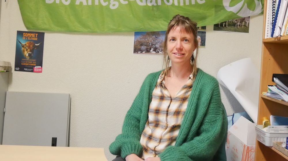 Magali Ruello, coordinatrice régionale en alimentation-restauration hors domicile à Bio Occitanie.