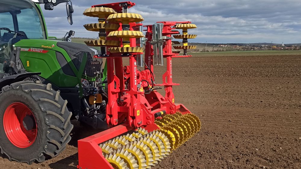 Güttler  : un double rouleau frontal Duplex repliable Güttler  : un double rouleau frontal Duplex repliable