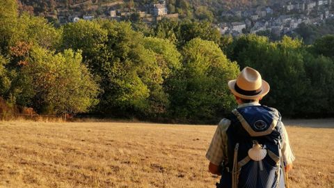 La voie Conques-Toulouse traverse des forêts, des vignes, la campagne… La voie Conques-Toulouse traverse des forêts, des vignes, la campagne…