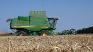 D'après l'observatoire Céré'Obs de FranceAgriMer, 83 % du blé tendre était récolté le 24 juillet 2023.