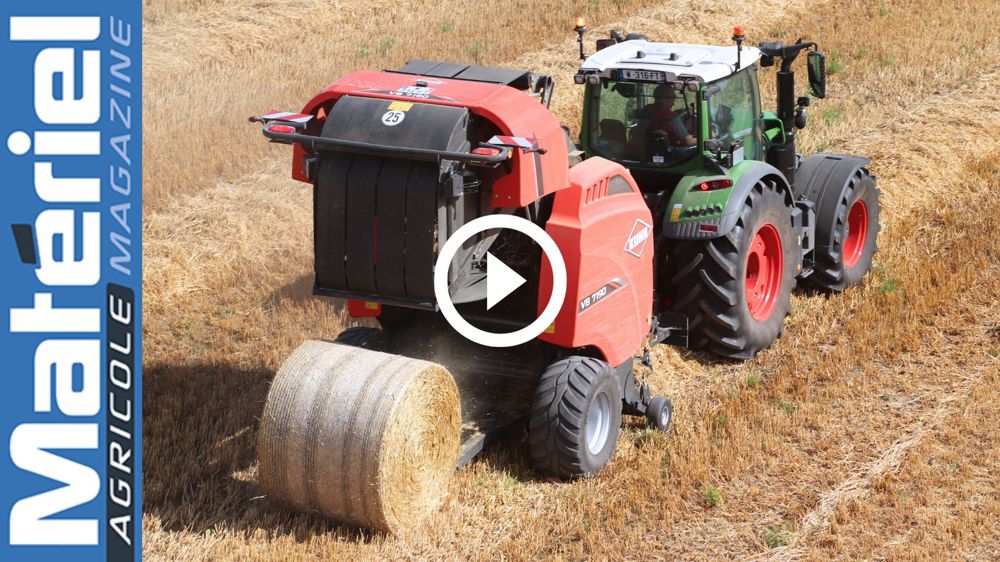 Kuhn VB 7190 en action Kuhn VB 7190 en action