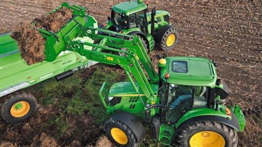 La nouvelle série 6M comporte 6 tracteurs John Deere