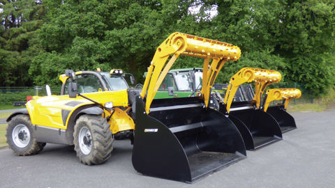 Le godet à rotor mobile d’Emily dispose de plusieurs repères visuels qui simplifient son utilisation.