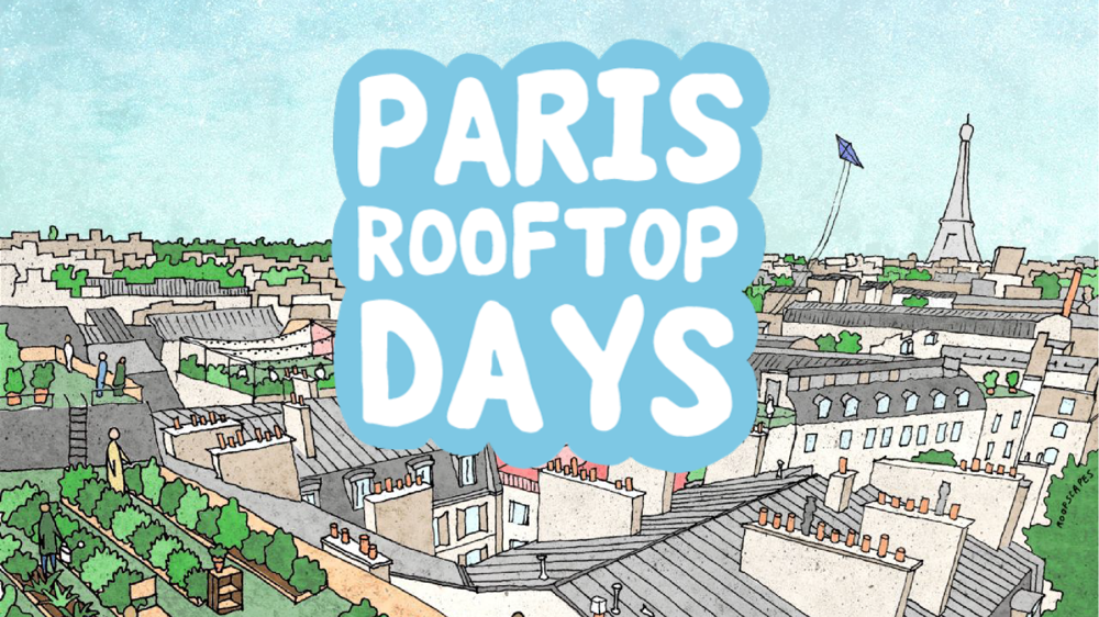 Les Rooftop Days (festival des toits de Paris) concernent les professionnels le vendredi 8 septembre et le grand public les 9 et 10 septembre prochains à Paris.
