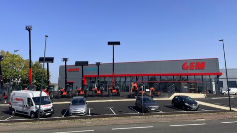 Nouvelle agence GEM à L'Isle-d'Espagnac, à proximité d'Angoulême (Charente). Nouvelle agence GEM à L'Isle-d'Espagnac, à proximité d'Angoulême (Charente).