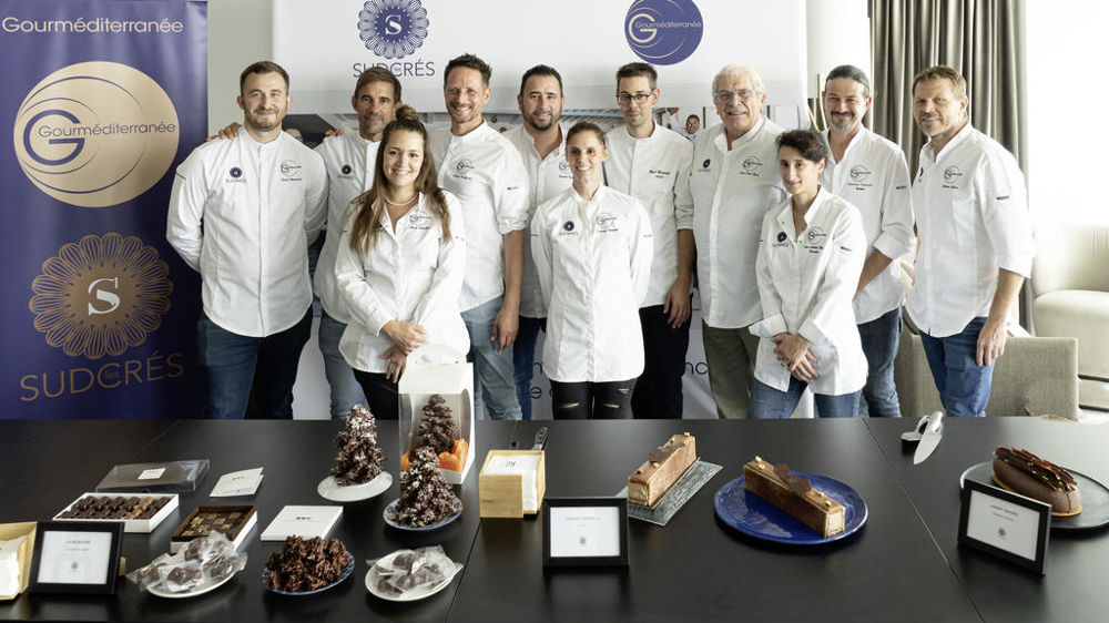 L’association Sud’crés de Gourmediterranée s’est réunie pour présenter et déguster les derniers desserts festifs créés par neuf de ses membres.