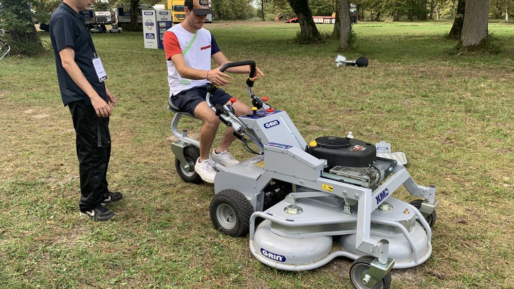 Grin XMD : la tonte grande largeur à choix multiples