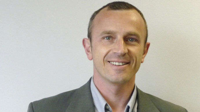 Stéphane Villaume, responsable transport et parc de la branche végétale de Terres du Sud, se félicite de la montée en puissance de l'outil Logifeel.